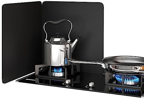 Protector Antisalpicaduras, Cubre Salpicaduras De Sartén, 2 Lados Protector Contra Salpicaduras, Aceite Antiadherente, Fácil De Limpiar, Protección Contra Salpicaduras para Sartén, Cocina De Gas ( Col