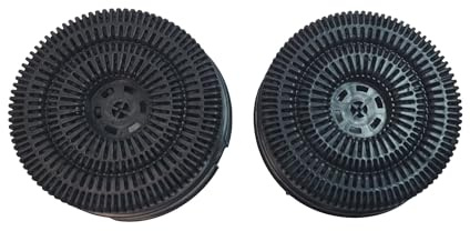 Set of 2 Carbon Filters Type 58 AKB000/1 142 x 48 mm Hood 484000008782, C00308179 WHIRLPOOL Cooker Hood 484000008782, C00308179 WHIRLPOOL