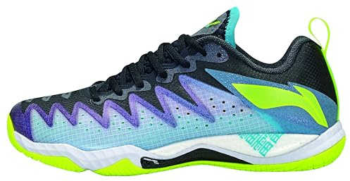 LI-NING Scarpe professionali da badminton Gyrfalcon (Eagle) 5, Nero , 39 2/3 EU