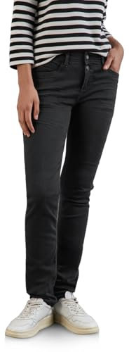 Street One Damen A377759 Jeans Im Casual Fit, Deep Black Wash, 26W / 30L EU
