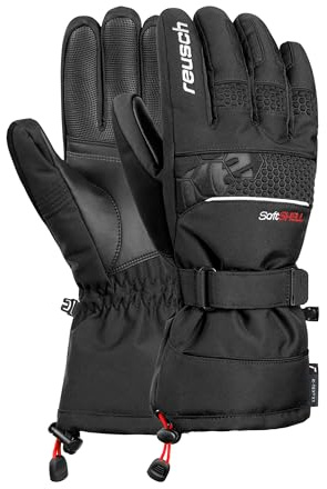 Reusch Connor R-Tex XT - Guantes de Invierno Unisex Extra cálidos, Impermeables, Resistentes al Viento y Transpirables, Guantes de Nieve, Guantes de esquí para Hombre y Mujer