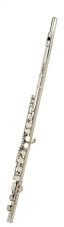tvärflöjt instrument Flöjt 16 stängda hål silverpläterad C-nyckelflöjt nybörjare professionellt instrument