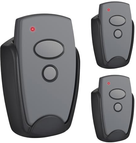 3PCS Garage Door Opener Hand Transmitter Compatible with 868Mhz Marantec Digital 302, 384, 304, 313, 321, 323, 131 868 Remote Control