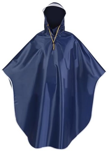 VALICLUD Bike Raincoat Fy-111 Oxford Cloth and Pvc Windproof Hooded