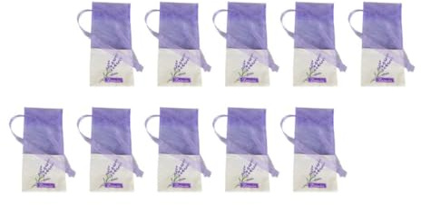 Toddmomy Sachets pour Lavande la Lavande en Mousseline et Tissu Lot de 22 Sachets Parfumés Motif Pourpre pour Armoire, Chaussures et Valise