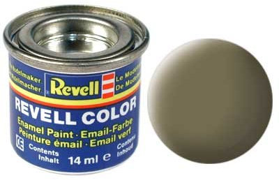 Revell Enamels 14ml Dark Green Matt Paint