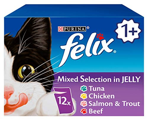 FELIX Original Mixed Selection in Jelly Wet Cat Food 12x100g