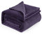 Bedsure Fleece Blanket King Size for Bed - Soft Cosy Fluffy Throw Blankets, Warm Large Throws for Audlts, Purple, 270x230 cm