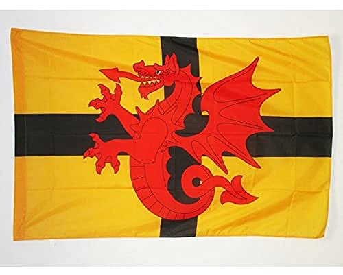 AZ FLAG Bandiera Bretagna Paese di Tregor 150 x 90 cm - Bandiera Bretagne 90 x 150 cm Foro per Asta