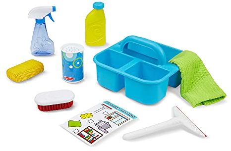 Melissa & Doug 18602 Melissa & Doug Reinigungscaddyset | Fantasiespiel | Spielsets | 3+ | Geschenk für Jungen oder Mädchen