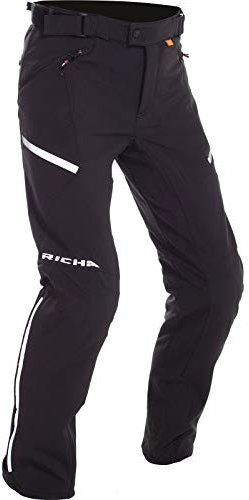 Richa Black Softshell Womens Motorcycle Waterproof Pants