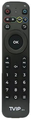 Generisk TVIP S-Box fjärrkontroll för TVIP605, TVIP705, TVIP706, TVIP710, TVIP410, TVIP412, TVIP415 lådor