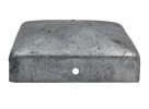 Sud Bois Chapeau pour Poteau Carré Pyramide galvanisé 12 x 12 cm