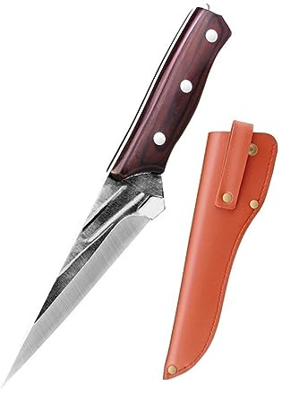 Handsmidd slaktkniv 5Cr15Mov Rostfritt stål Köttklyver Professionell urbeningskniv Kökstillbehör
