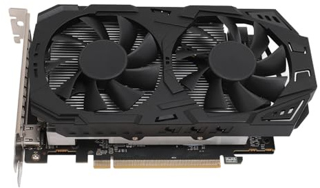 PUSOKEI RX560 XT Graphics Card, 8GB GDDR5 256bit PCIE 3.0 Gaming Graphics Card, GPU Video Card with Dual Cooling Fan, Support DirectX 12, HD Multimedia Interface Output, 6pin Power