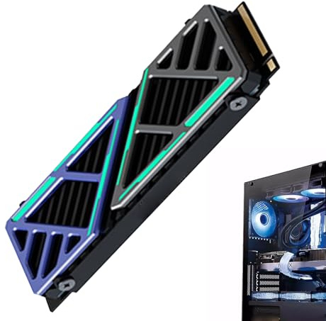 Enfriador de unidad para computadoras de escritorio, aleta de refrigeración de accionamiento, accesorios de computadora, disipador de calor portátil para creadores de negocios y profesionales amantes