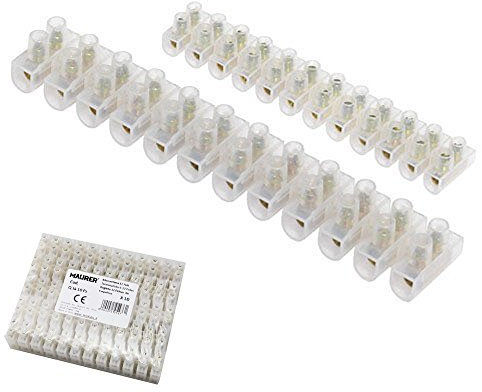 Maurer 19030015 Barrette de connexion 12 plots 15 A 12 mm