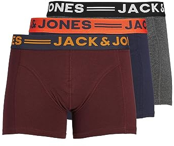 JACK & JONES Male Trunks 3er-Pack Trunks