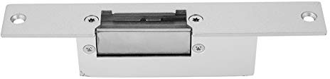 Access Control Electric Strike Lock, 500KG Heavy Duty Door Lock Fail-Secure or Fail-Safe Door/Gate Strike, Stainless Steel Material (NO)