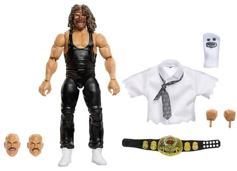 Mattel WWE Elite Collection Figura de acción Mankind y Accesorios