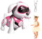 Perro Robot,Perro Robot Inteligente | Perro Robot Realista con Carga USB Recargable,Sing Dance Electronic con Botones de Imagen funcionales para Mascotas para Navidad, Vacaciones y cumpleaños
