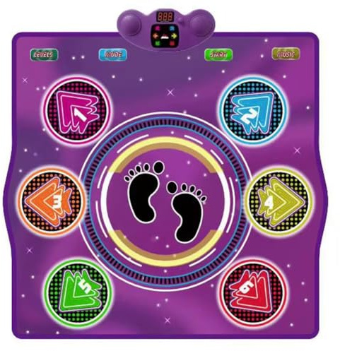 Koolenry Alfombra de Baile Electrónica Inalámbrica Bluetooth, Tapete de Baile Familiar, Tapete de Juego Musical para Niños y Adultos, para Ejercicio y Juegos