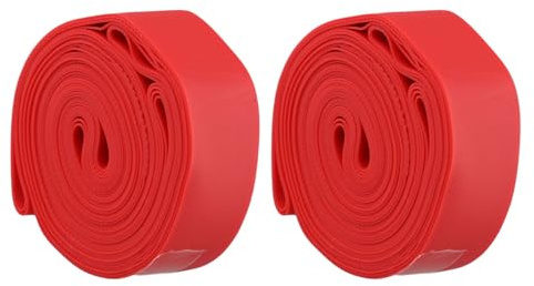 NiuLumea Mountain for Bike Lot de 2 chambres à air anti-crevaison pour protection – Ruban de jante en PVC pour roues de 61 cm, 66 cm, 69,8 cm, 73,7 cm et 700 C
