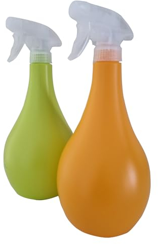 Vani Sprühflasche zum Befüllen - 3X Pump-Spray für Pflanzenpflege, Reinigungsmittel & Friseur-Spray - Blumen-Sprüher Sprühflasche - 3er Set - je 1 L