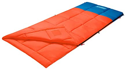 Coleman Kompact Sleeping Bag, Indoor/Outdoor Lightweight Sleeping Bag for Adults, 20°F/30°F/40°F Options for Camping, Hiking, Backpacking with Included Compression Sack; Big & Tall