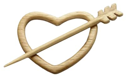 Broche en Bois – Broche avec Motif Animal en Bois, Broches pour Femme, Broche Amusante pour châle, écharpe, Fermoir, épingle à nourrice, Badge Dessin animé, Saint-Valentin