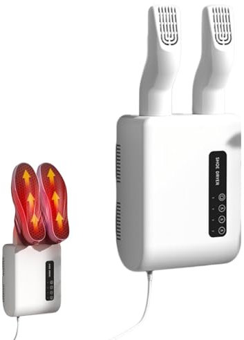 Asciuga scarpe da parete, asciuga scarpe da parete | Asciugatrice elettrica rapida con timer per stivali | Asciugatrice multifunzionale per scarpe da ginnastica, stivali, scarpe, cappelli, guanti, cal