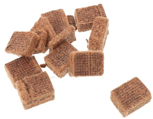 VICASKY Quick-start Bbq Fire Cubes 10 Pack Square Ignition Bricks for Campfires Grills Outdoor Cooking