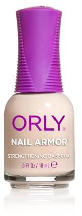 ORLY Nail Armor Nagelhärter 18ml – Stärkender & glättender Nagelpflege-Topcoat mit Rillenfüller-Technologie, versiegelt, schützt & stärkt schwache, rillige Nägel