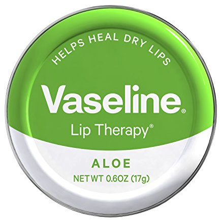 Vaseline Therapy Lip Balm Tin, Aloe Vera, 0.6 Ounce
