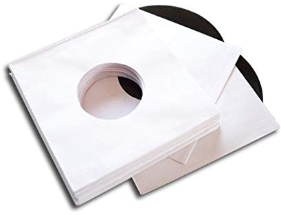 Single Schallplatten Cover Papier Loch Protected (100 Stück)