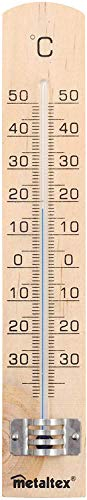 Metaltex 298005 Innenthermometer Braun 3 x 18 x 0,8 cm