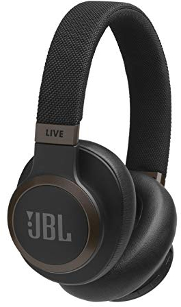 JBL LIVE 650 BTNC kabellose Over-Ear Kopfhörer - Schwarz – Bluetooth Ohrhörer mit Noise Cancelling, langer Akkulaufzeit und Alexa-Integration – Unterwegs Musik hören und telefonieren