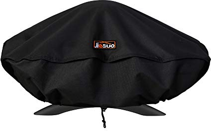JIESUO BBQ Cover for Weber Q Series Grill, Portable Grill Cover for Weber Q2000 and Q200 Grills(does not fit Q2200)