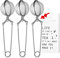 3 Pack Snap Ball Tea Strainer with Handle for Loose Leaf Tea and Mulling Spices Stainless Steel Strainer Perfect Pincer Tea Ball Infuser Tea Filter Tong