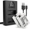 CELLONIC, Batería para Cámara, Compatible con Canon EOS 600D, Rebel T5i, Kiss X6i, 550D, LP-E8 (7.4V, 1020mAh) 2 Unidades + Cargador Dual