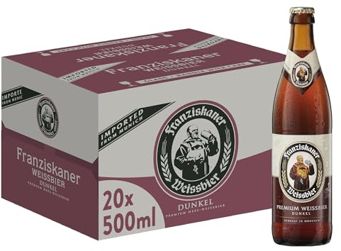 Franziskaner Dunkel, Birra Bottiglia - Pacco da 20x50cl