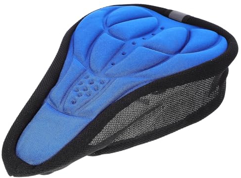 CLISPEED Coussin d'assise pour vélo pour Enfant - Housse de Selle de vélo - Coussin Selle en Gel Confortable - Souple - Ergonomique - Étanche - Homme et Femme