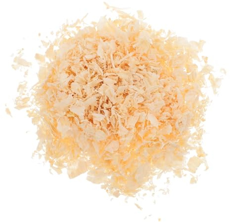 BAZEITFLOW Wood Shavings Pet Bedding for Small Animals Birch Chips Moisture Absorbent Odor Control Reusable Hamster Rabbit Guinea Pig Chicken Coop Safe Animal Bedding