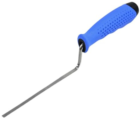 CoudarTitie Cazzuola per Stuccatura con Manico, per Muratura, Facile Manutenzione E Pulizia, Robusto Strumento Manuale Multifunzionale per L'edilizia, Larghezza 6.35 Mm