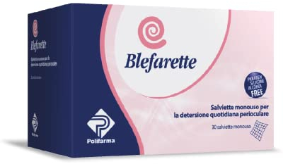 Blefarette Salviette Oculari 30 Pezzi per la igiene quotidiana degli occhi