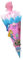 Schultüte Bastelset Meerjungfrau - Zuckertüte - aus 3D Wellpappe, 68cm hoch