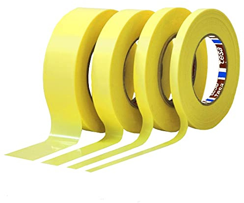 Tesa 4289 Strapping-Klebeband Felgenband Umreifungsband für Fahrradfelge Tubeless Länge 66m, Breite von 6-50mm (27mm x 66m)