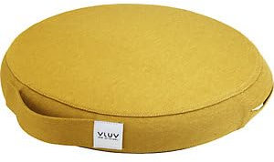 VLUV PIL&PED Balancekissen-Set 40cm; PIL: LEIV Mustard + PED Anthrazit