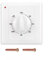 Taikuwu Countdown Timer Schalter AC 220V Min Hochleistungspumpe Elektronische mechanische Countdown Steuerung Timer Socket Time Switch 86 Panel(120 Minuten)