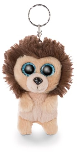 NICI Schlüsselanhänger GLUBSCHIS Löwe Cliff 9cm - beige - Treuer-Plüschbegleiter für Rucksack oder Tasche, Schlüsselhalter für klein und Groß | 62592